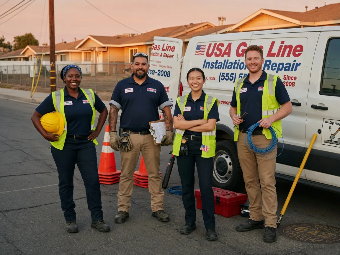 Gas Line Installation company in Salvisa, KY